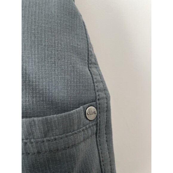Kuhl Men’s Dark Gray Cargo Utility Shorts 7 Pockets Outdoor Hiking Camping 36 - Picture 4 of 13